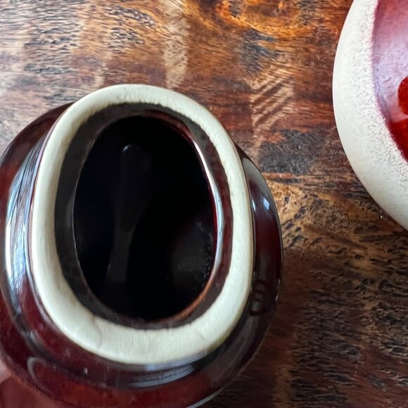 Vintage Sango Nova Brown Cream & Sugar Set - Picture 6 of 6